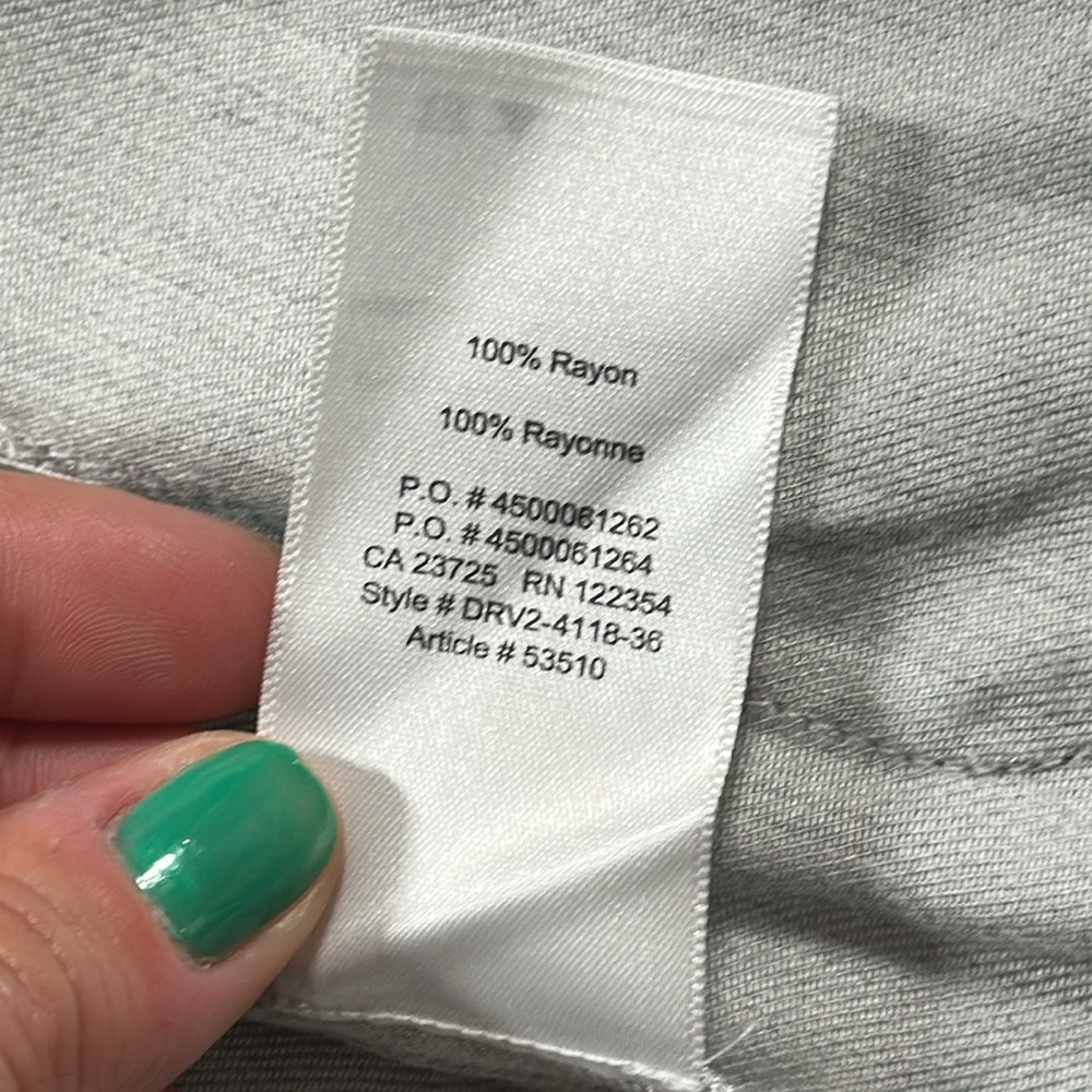 Talula Aritzia Kent Lightweight Open-Front Blazer, Heather Gray - Womens 0 - Picture 14 of 14
